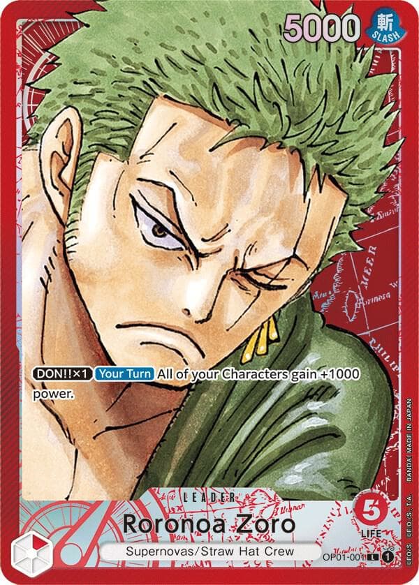 Roronoa Zoro card